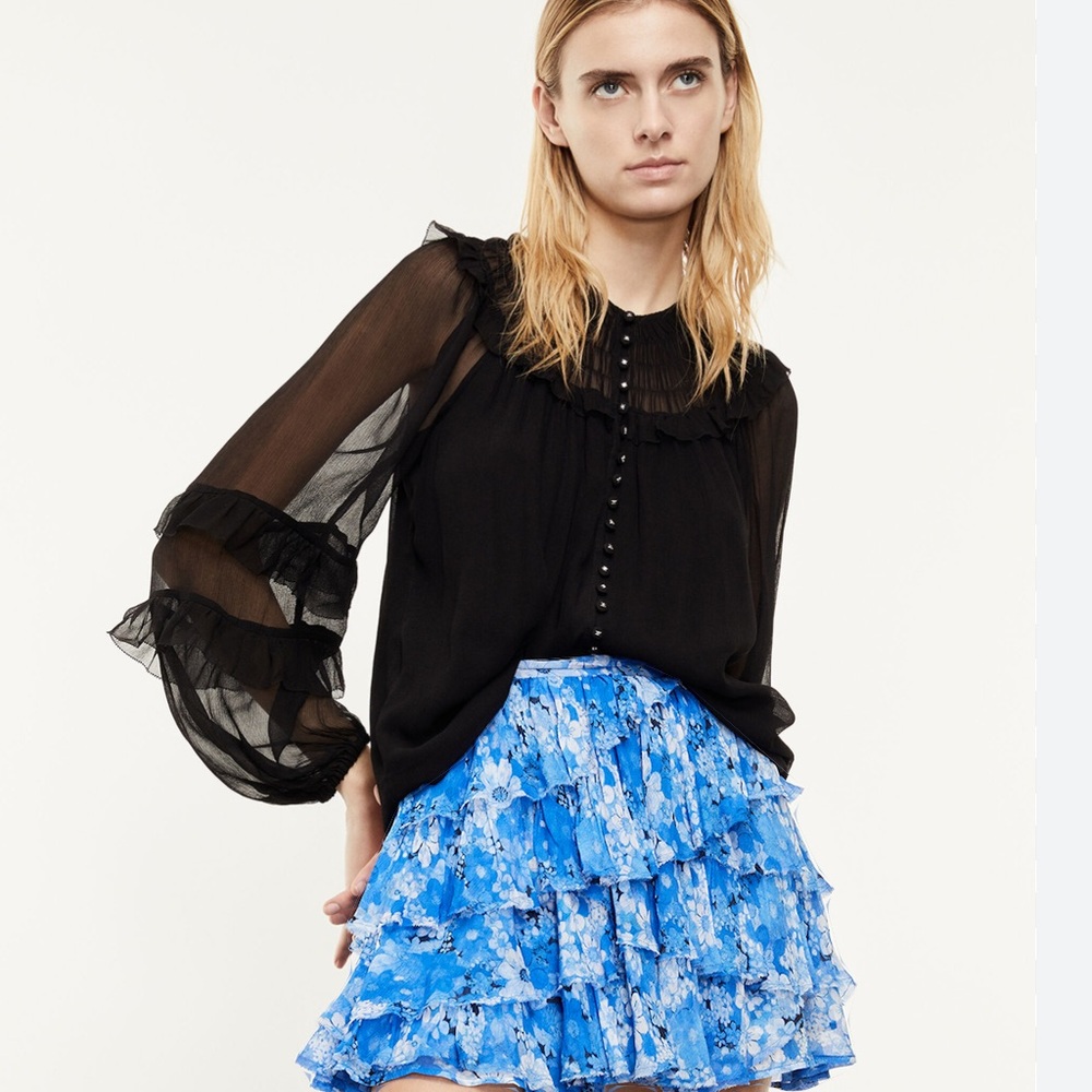 NWT The Kooples Garden Party Skirt
